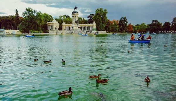 Retiro Park - One of Madrid's largest and liveliest parks