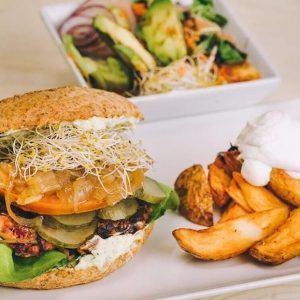 Hamburguesa vegana